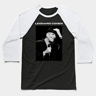 Leonard Cohen Baseball T-Shirt